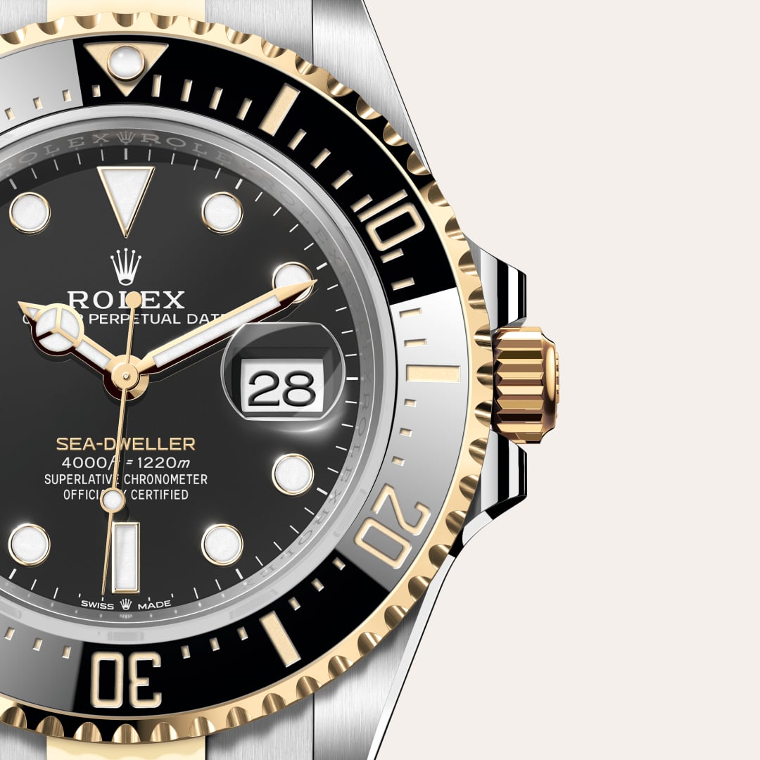Rolex Sea-Dweller in Yellow Rolesor - combination of Oystersteel and yellow gold, M126603-0001 - Blakemans Jewelry