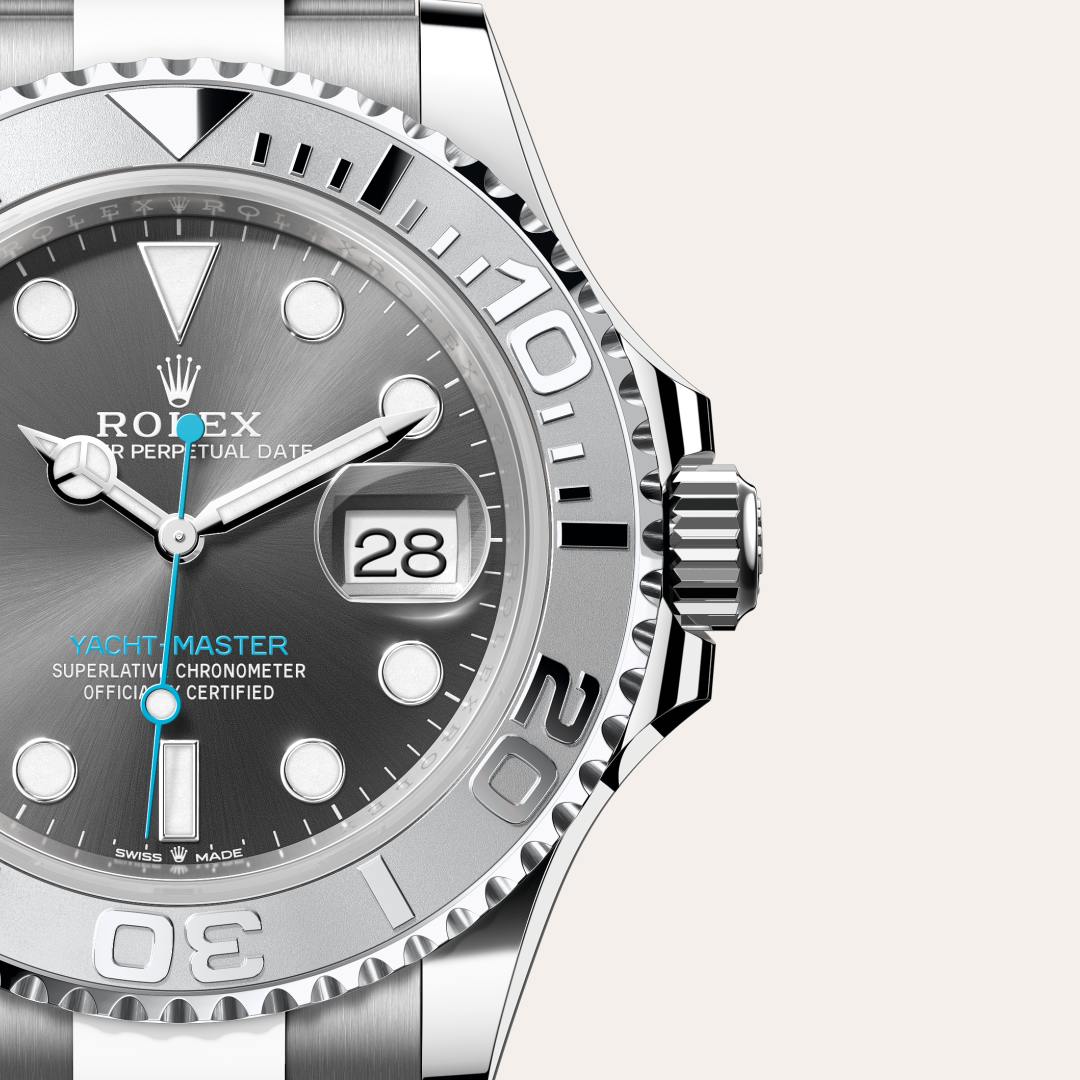Rolex Yacht-Master in Rolesium - combination of Oystersteel and platinum, M126622-0001 - Blakemans Jewelry