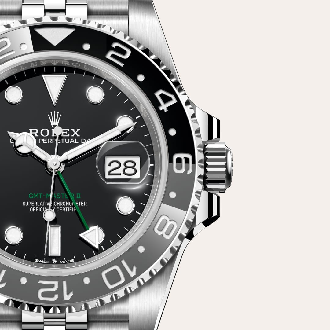 Rolex GMT-Master II in Oystersteel, M126710GRNR-0003 - Clarkson Jewelers