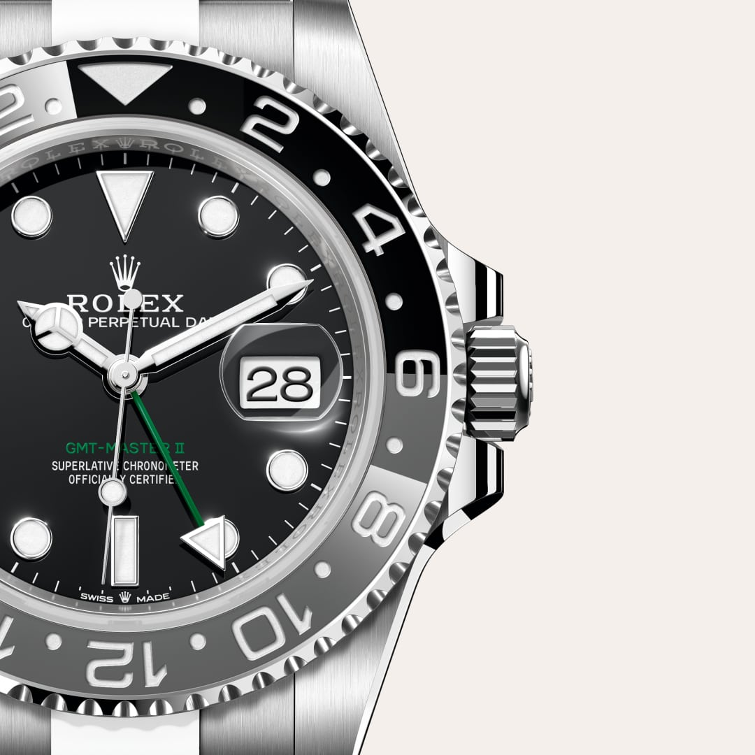 Rolex GMT-Master II in Oystersteel, M126710GRNR-0004 - Little Switzerland