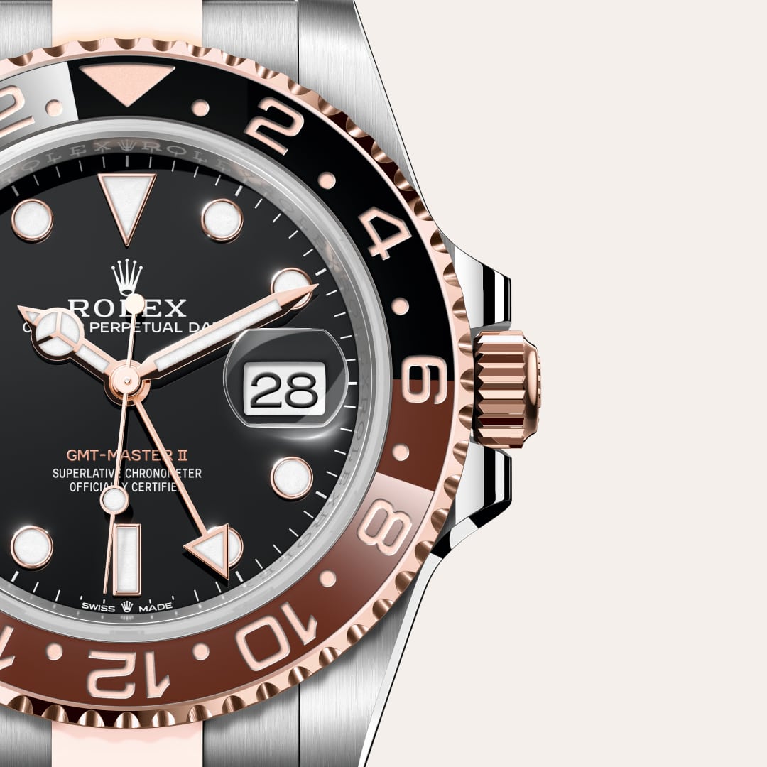 Rolex GMT-Master II in Everose Rolesor - combination of Oystersteel and Everose gold, M126711CHNR-0002 - Jewelers Trade Shop