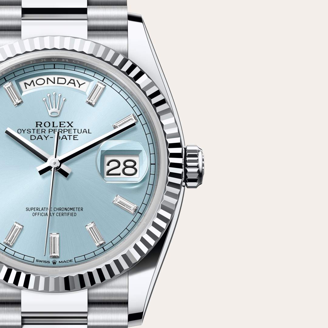 Rolex Day-Date in Platinum, M128236-0009 - Orrs Jewelers