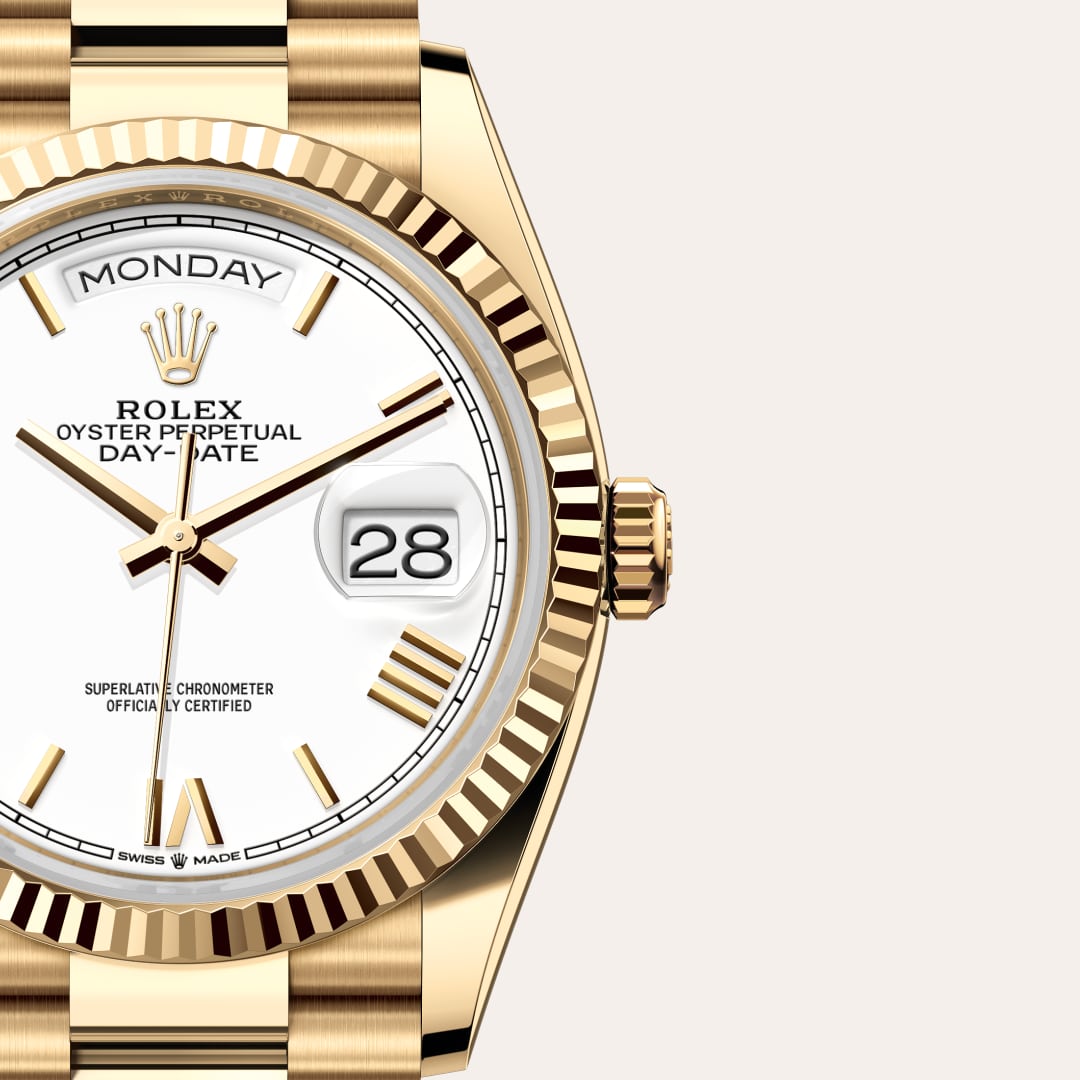 Rolex Day-Date in 18 kt yellow gold, M128238-0113 - Richter & Phillips