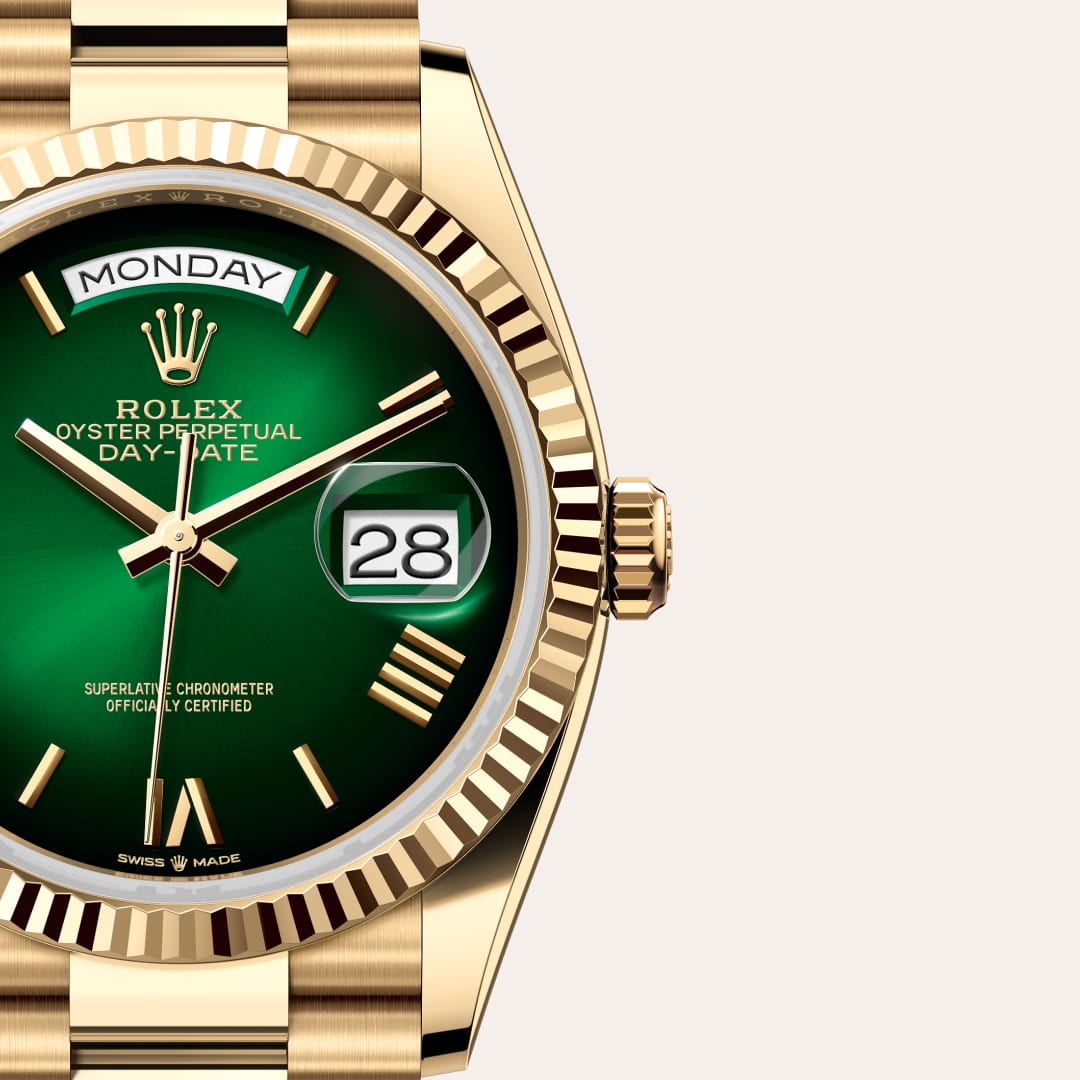Rolex Day-Date in 18 kt yellow gold, M128238-0118 - Little Switzerland