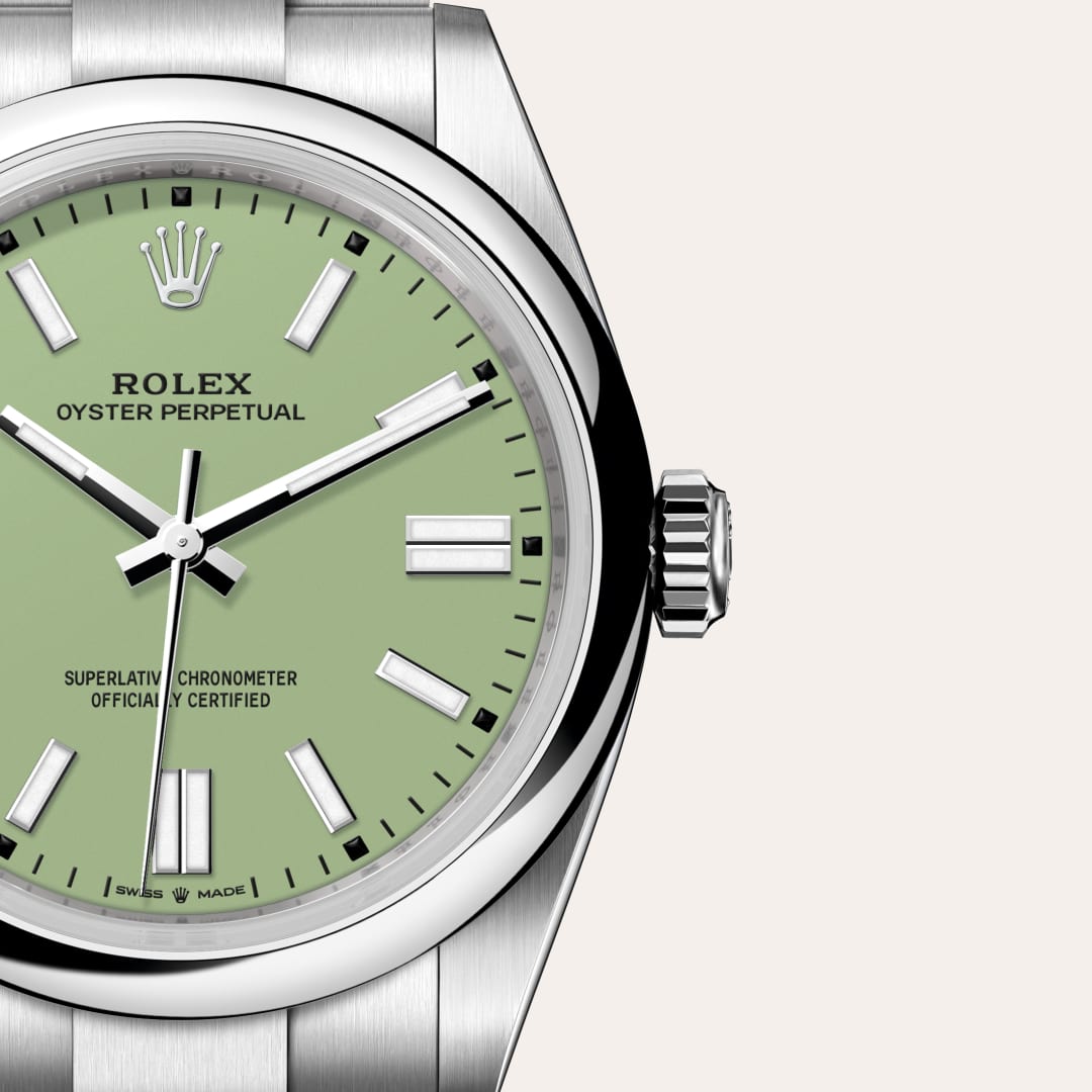 Rolex Oyster Perpetual in Oystersteel, M134300-0006 - Blakemans Jewelry
