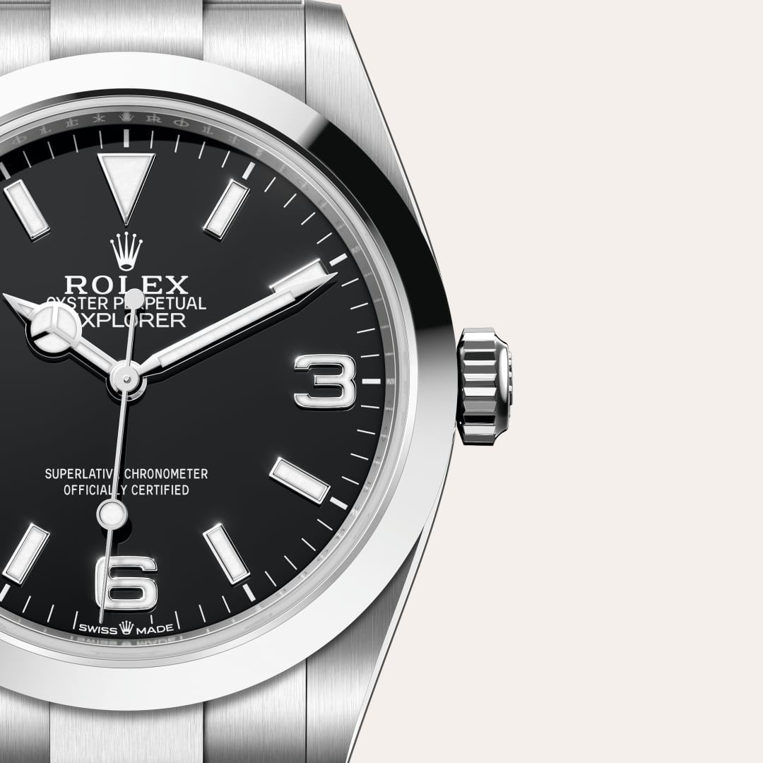 Rolex Explorer in Oystersteel, M224270-0001 - Meierotto Jewelers
