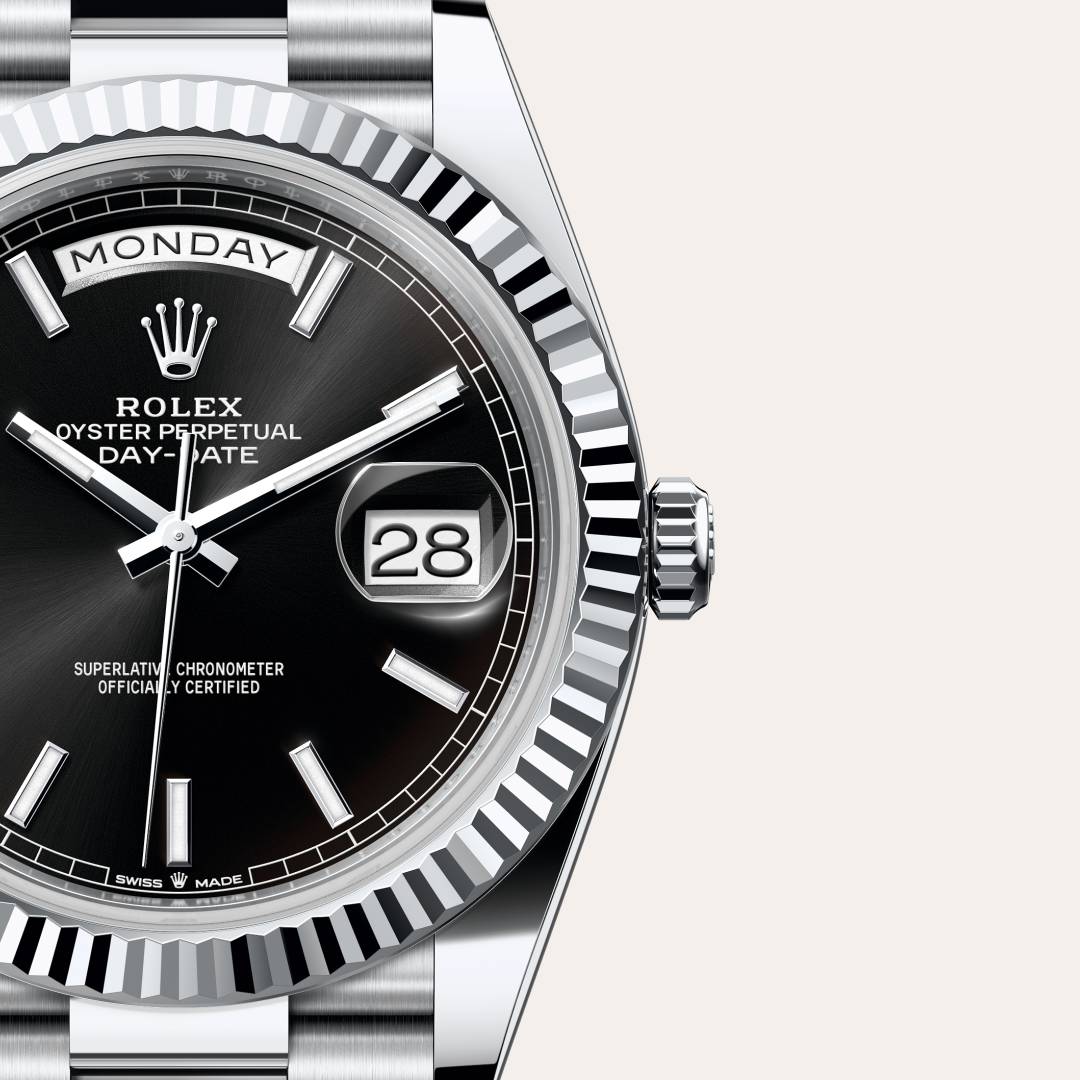 Rolex Day-Date in Platinum, M228236-0003 - Meierotto Jewelers
