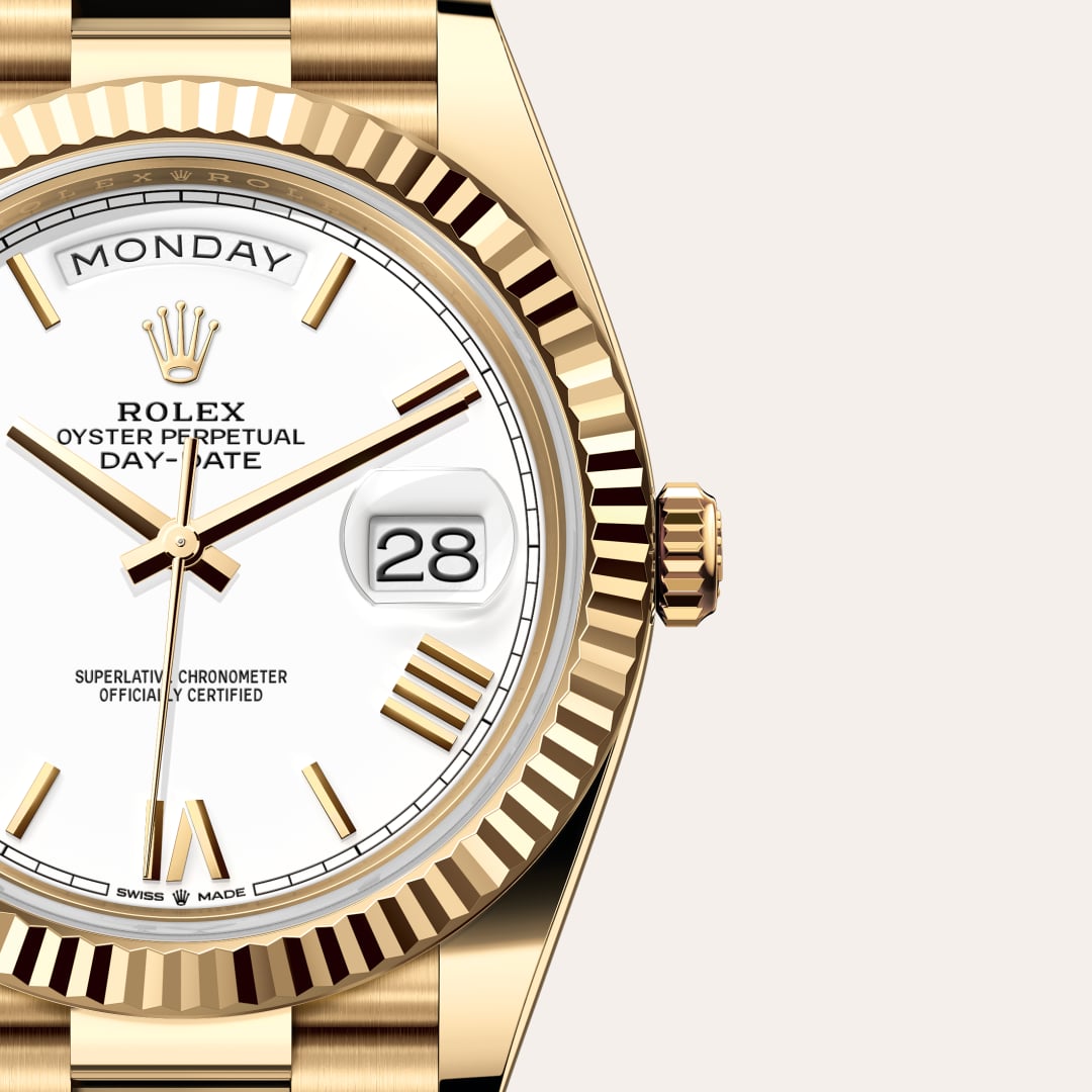 Rolex Day-Date in 18 kt yellow gold, M228238-0042 - Meierotto Jewelers