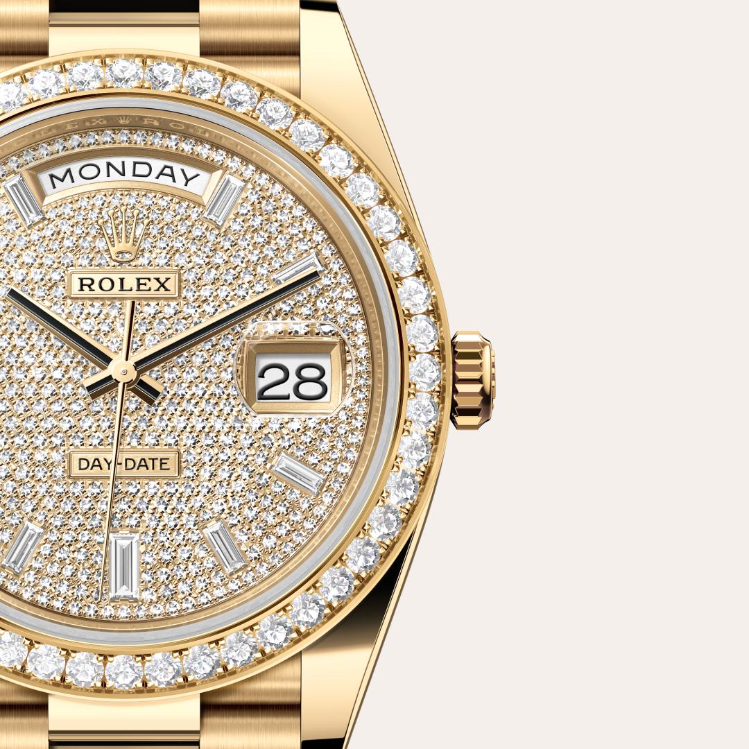 Rolex Day-Date in 18 kt yellow gold, M228348RBR-0037 - Richter & Phillips