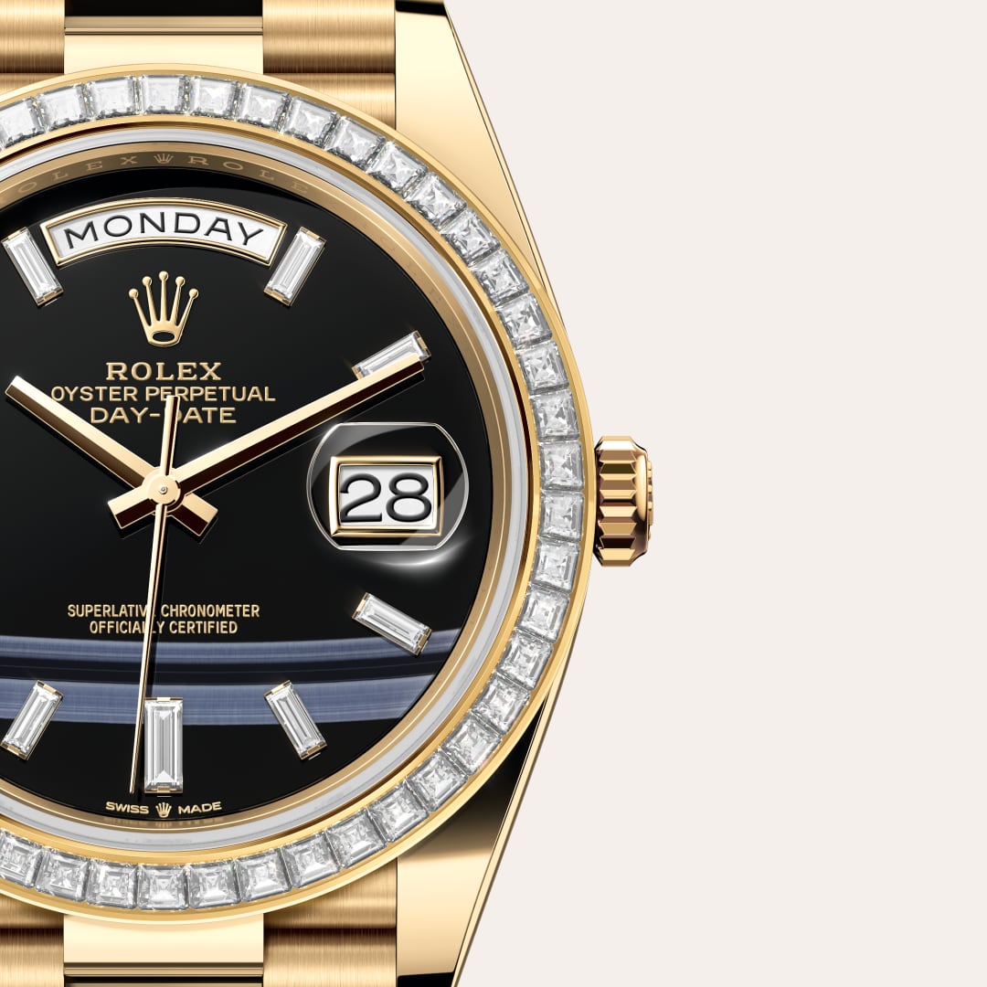 Rolex Day-Date in 18 kt yellow gold, M228398TBR-0038 - Lenox Jewelers