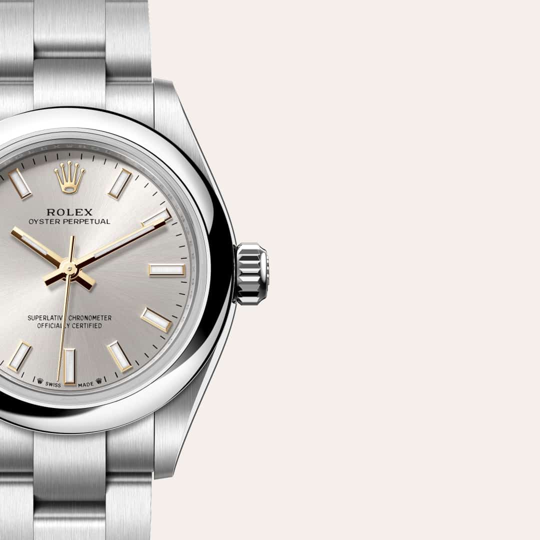 Rolex Oyster Perpetual in Oystersteel, M276200-0001 - Clarkson Jewelers