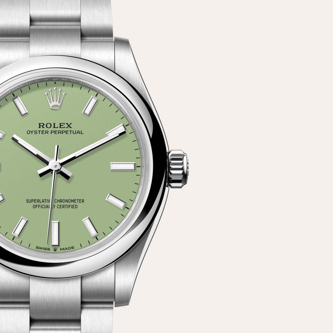 Rolex Oyster Perpetual in Oystersteel, M277200-0012 - Walters & Hogsett