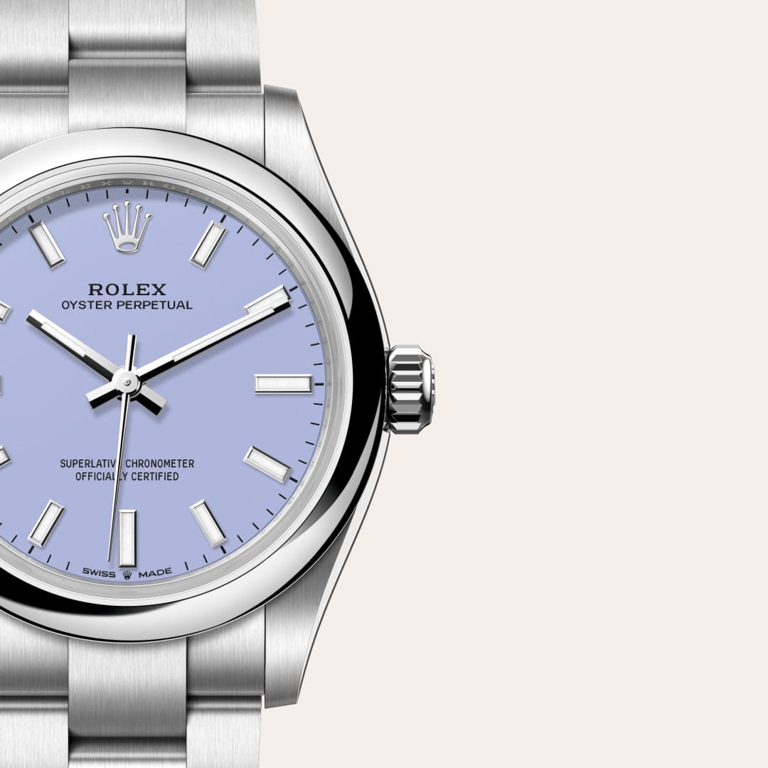 Rolex Oyster Perpetual in Oystersteel, M277200-0014 - Blakemans Jewelry
