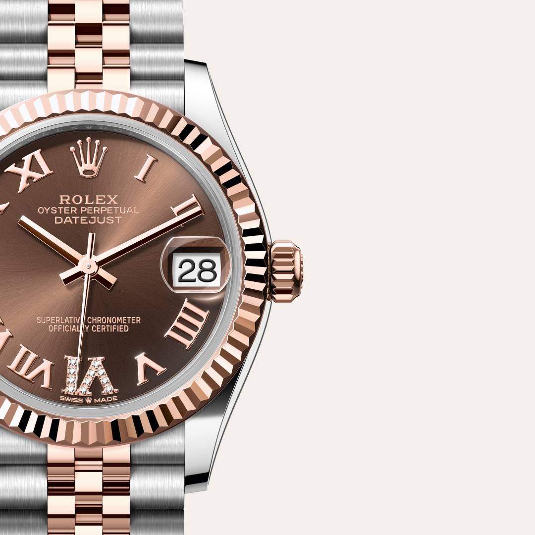 Rolex Datejust in Everose Rolesor - combination of Oystersteel and Everose gold, M278271-0004 - Richter & Phillips