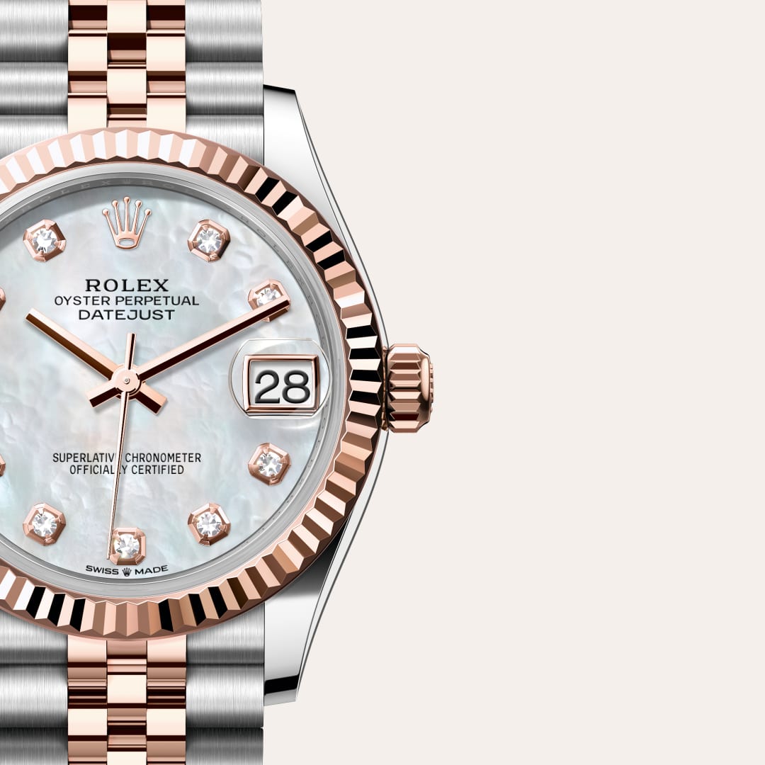 Rolex Datejust in Everose Rolesor - combination of Oystersteel and Everose gold, M278271-0026 - Richter & Phillips