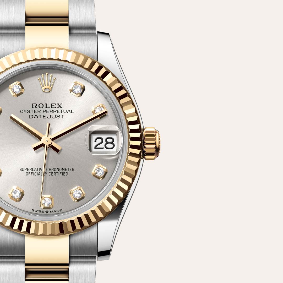 Rolex Datejust in Yellow Rolesor - combination of Oystersteel and yellow gold, M278273-0019 - Clarkson Jewelers