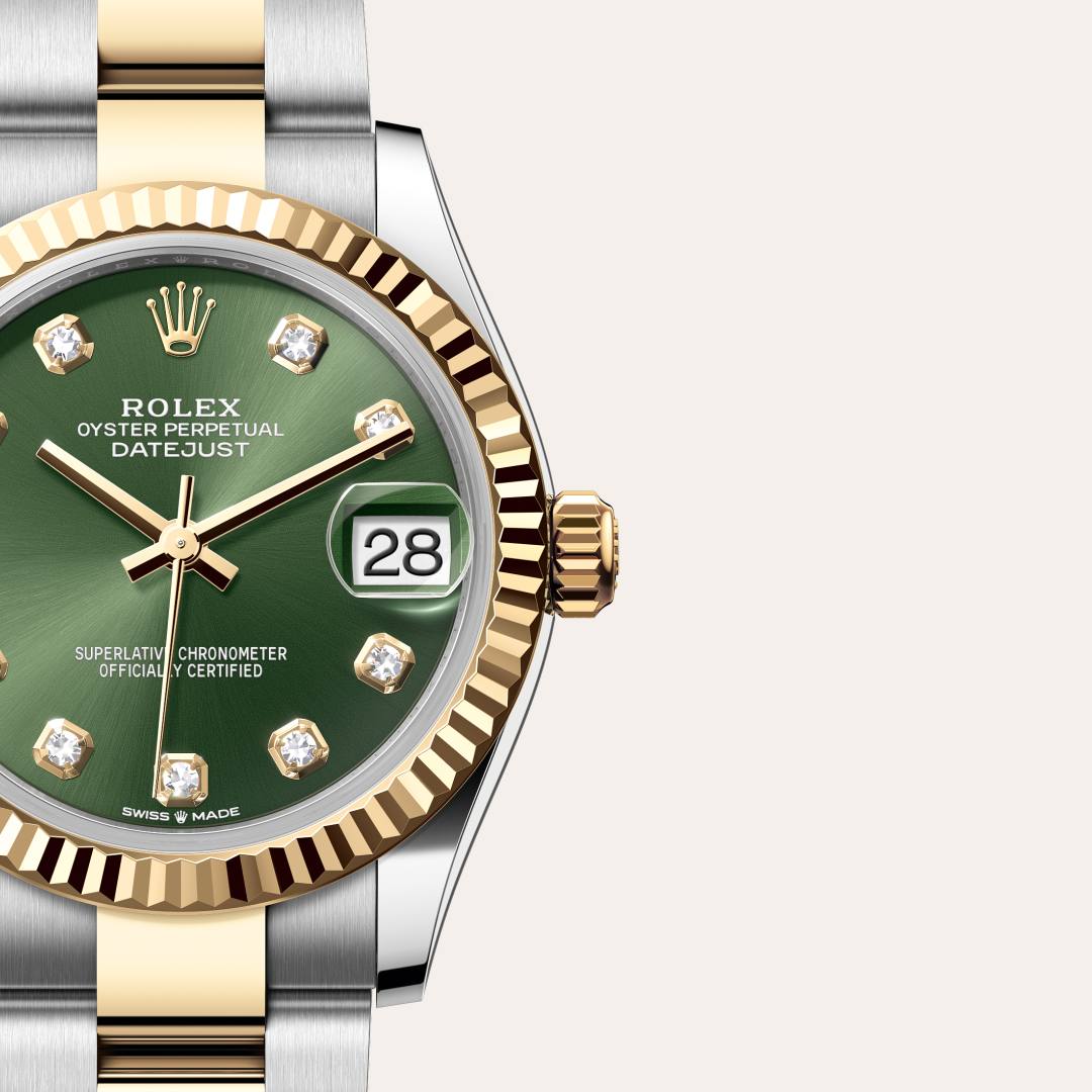Rolex Datejust in Yellow Rolesor - combination of Oystersteel and yellow gold, M278273-0029 - Lenox Jewelers