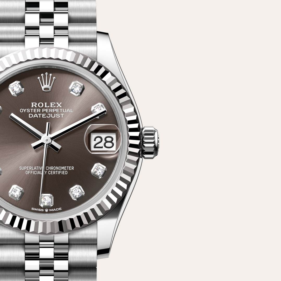 Rolex Datejust in White Rolesor - combination of Oystersteel and white gold, M278274-0008 - Richter & Phillips