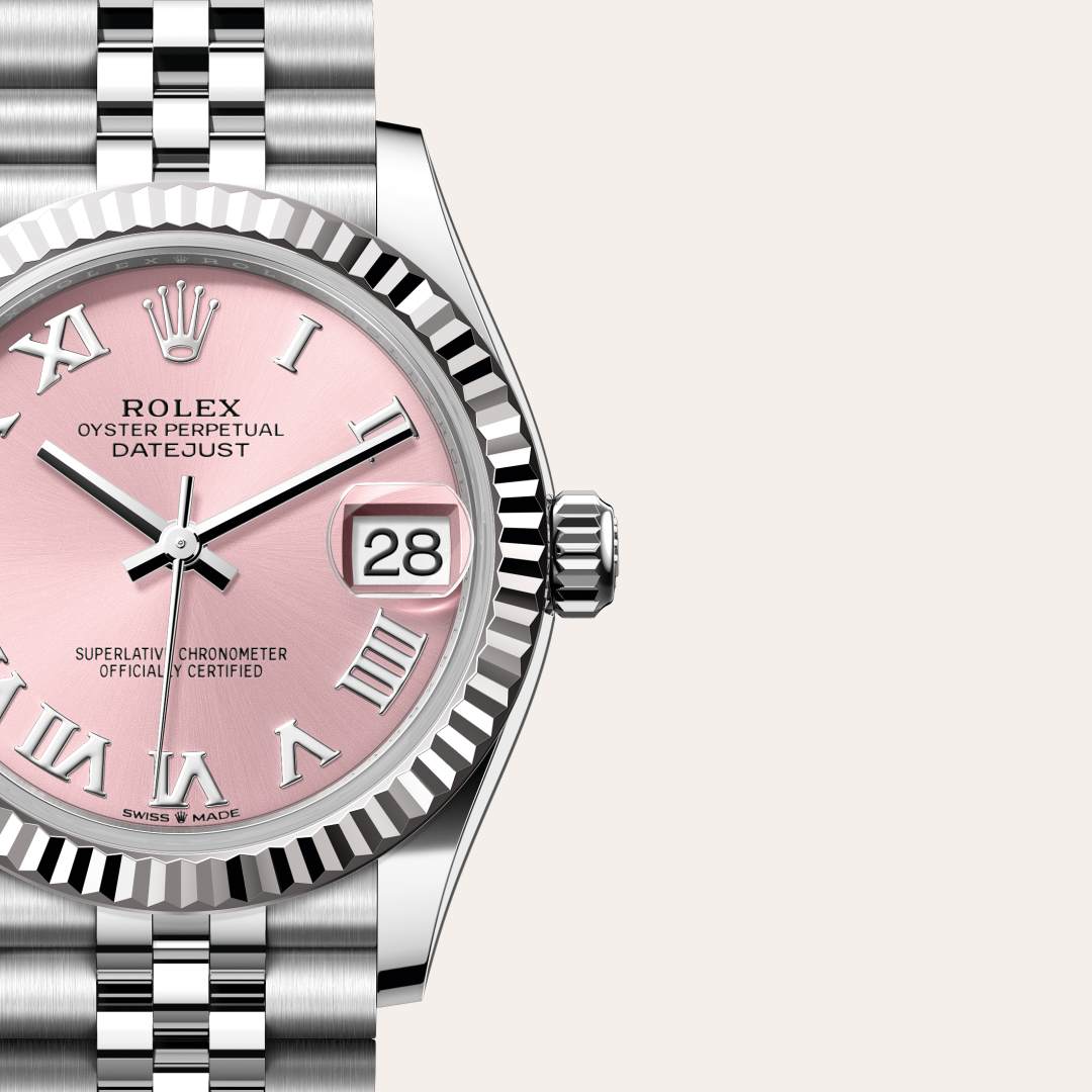 Rolex Datejust in White Rolesor - combination of Oystersteel and white gold, M278274-0020 - Orrs Jewelers