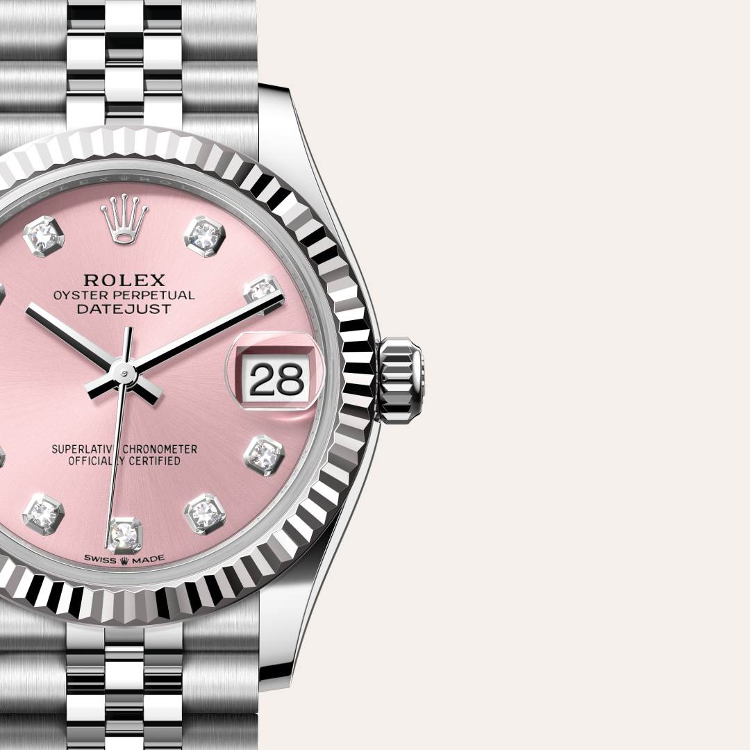 Rolex Datejust in White Rolesor - combination of Oystersteel and white gold, M278274-0032 - Richter & Phillips