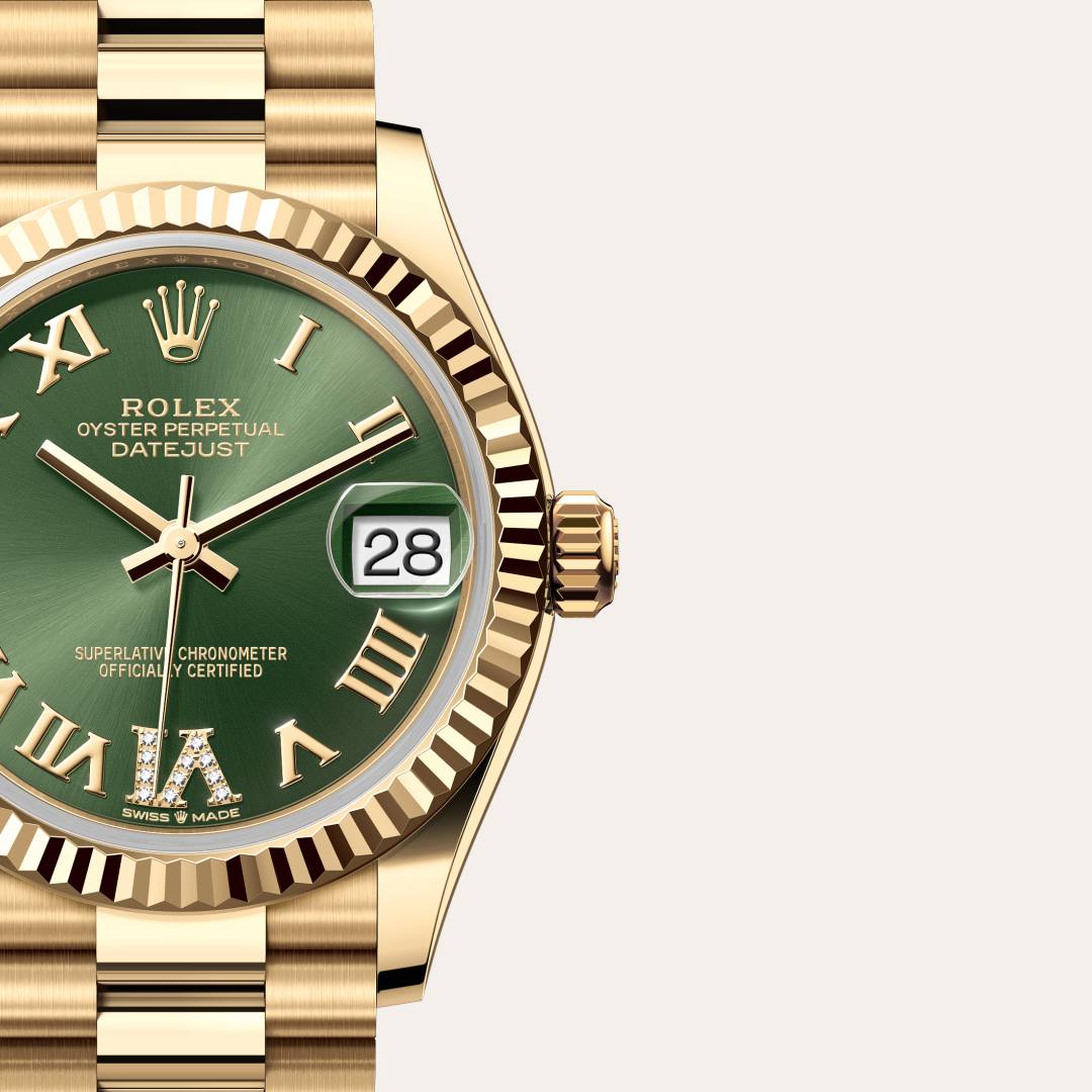 Rolex Datejust in 18 kt yellow gold, M278278-0030 - Lenox Jewelers