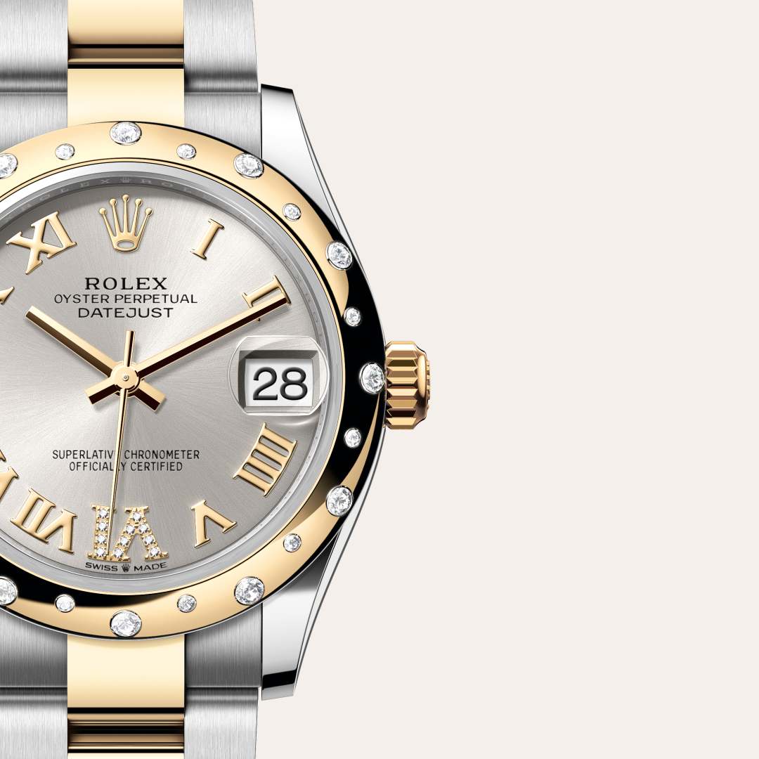 Rolex Datejust in Yellow Rolesor - combination of Oystersteel and yellow gold, M278343RBR-0003 - Walters & Hogsett
