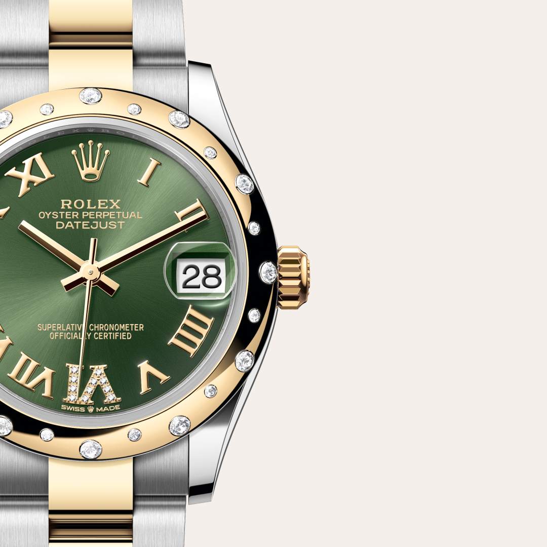Rolex Datejust in Yellow Rolesor - combination of Oystersteel and yellow gold, M278343RBR-0015 - Meierotto Jewelers