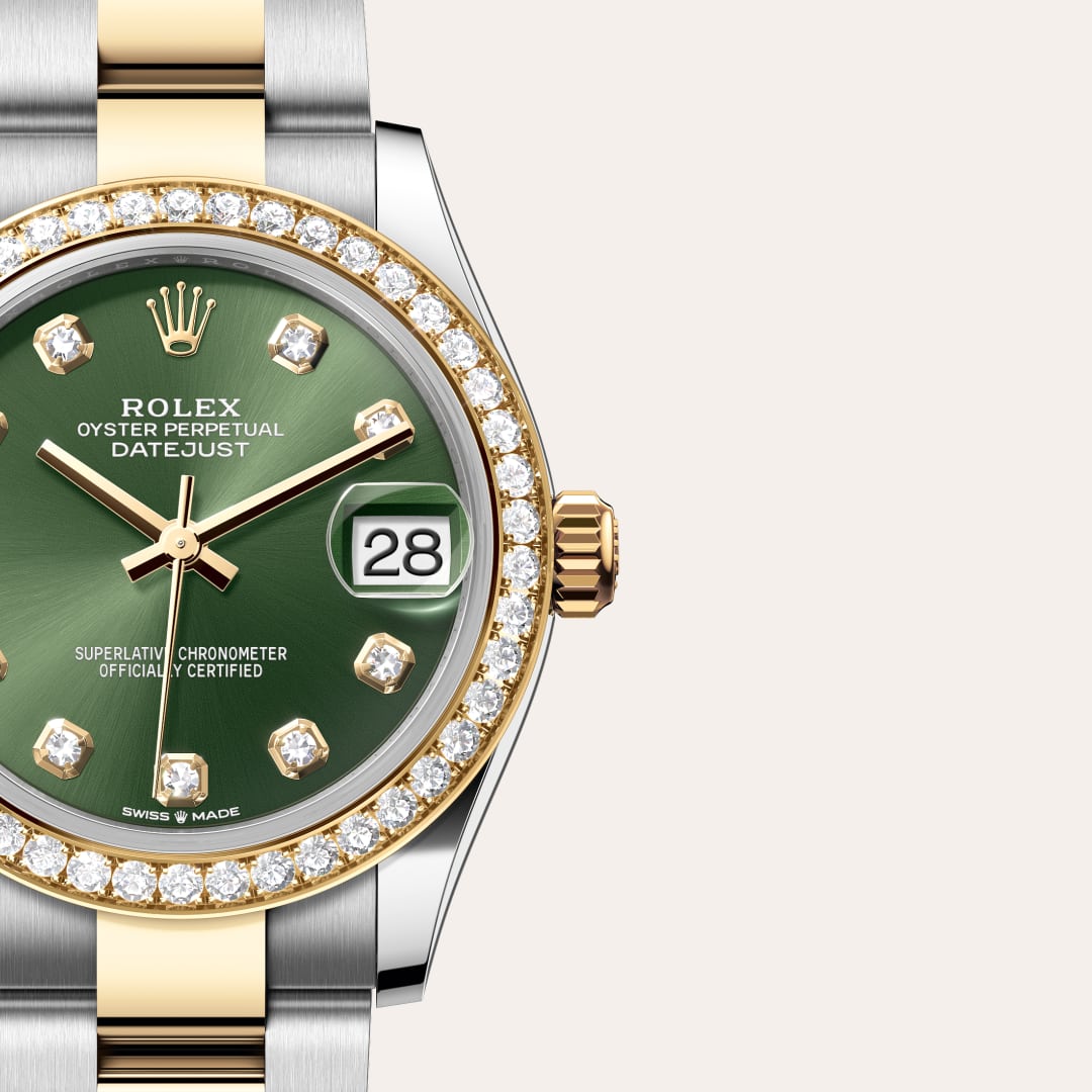 Rolex Datejust in Yellow Rolesor - combination of Oystersteel and yellow gold, M278383RBR-0029 - Meierotto Jewelers