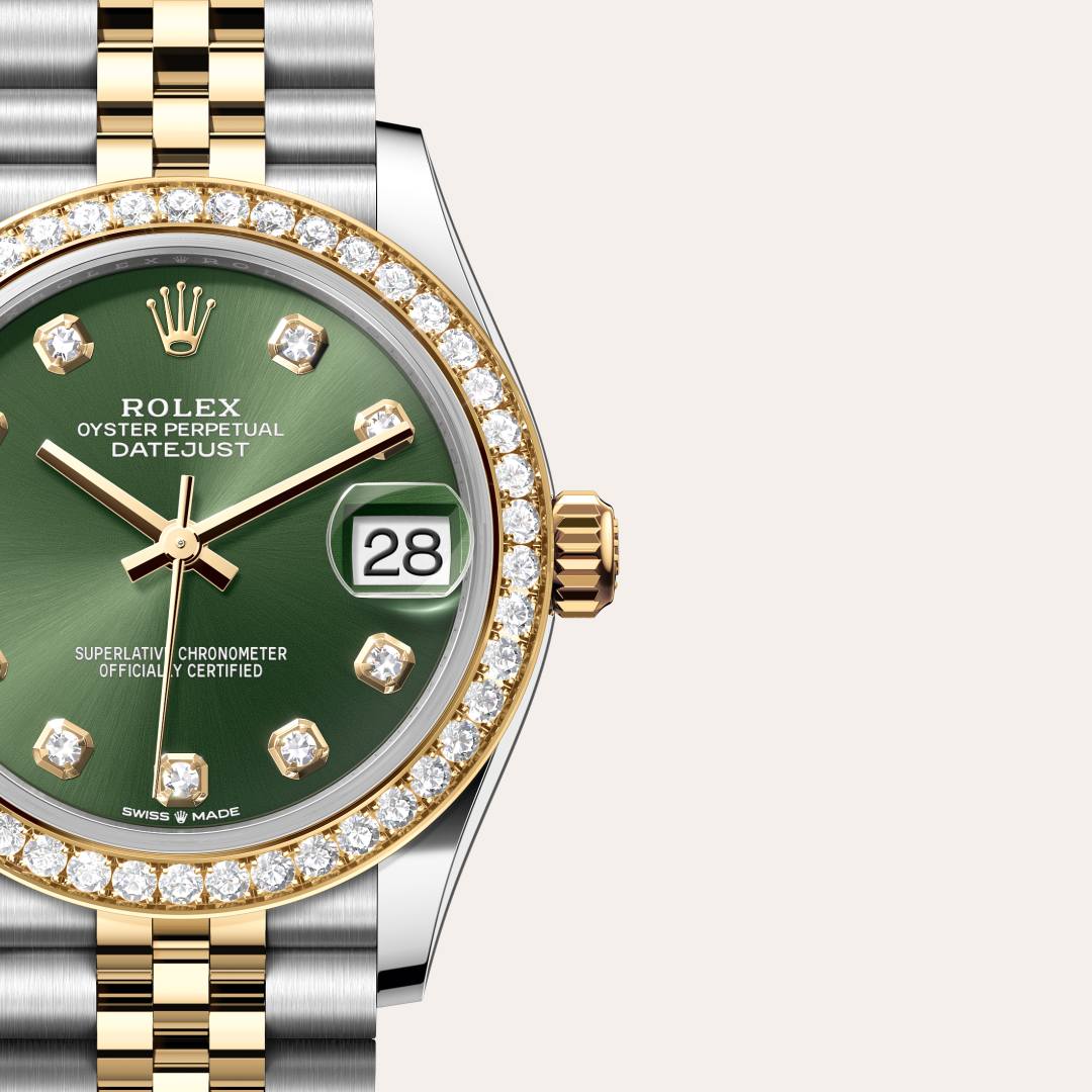 Rolex Datejust in Yellow Rolesor - combination of Oystersteel and yellow gold, M278383RBR-0030 - Orrs Jewelers