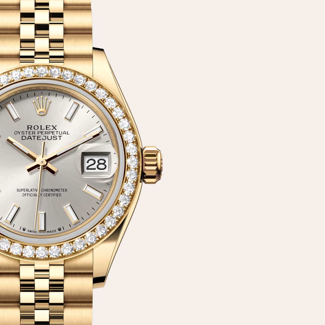 Rolex Lady-Datejust in 18 kt yellow gold, M279138RBR-0012 - Lenox Jewelers