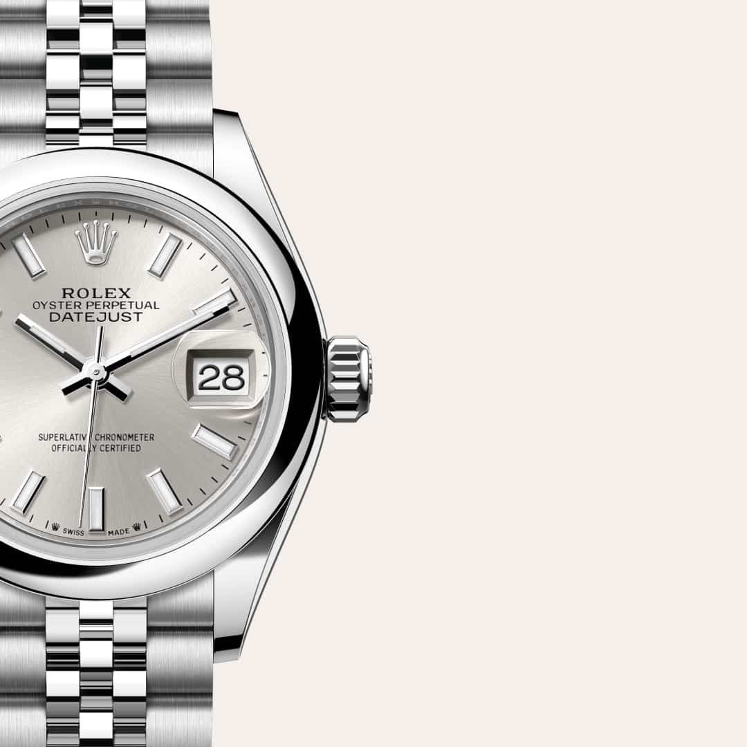 Rolex Lady-Datejust in Oystersteel, M279160-0005 - Clarkson Jewelers