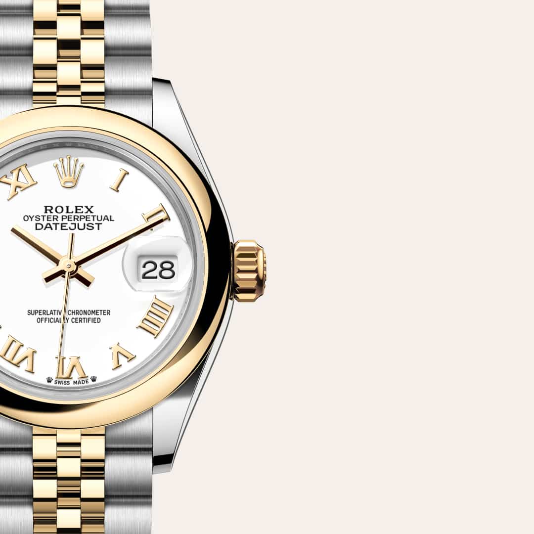 Rolex Lady-Datejust in Yellow Rolesor - combination of Oystersteel and yellow gold, M279163-0023 - Richter & Phillips Jewelers