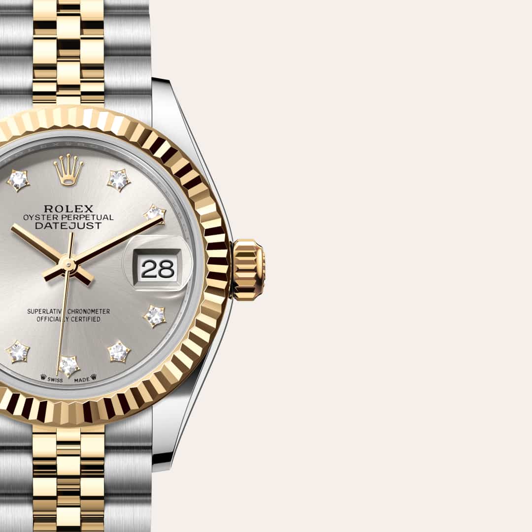 Rolex Lady-Datejust in Yellow Rolesor - combination of Oystersteel and yellow gold, M279173-0003 - Orrs Jewelers