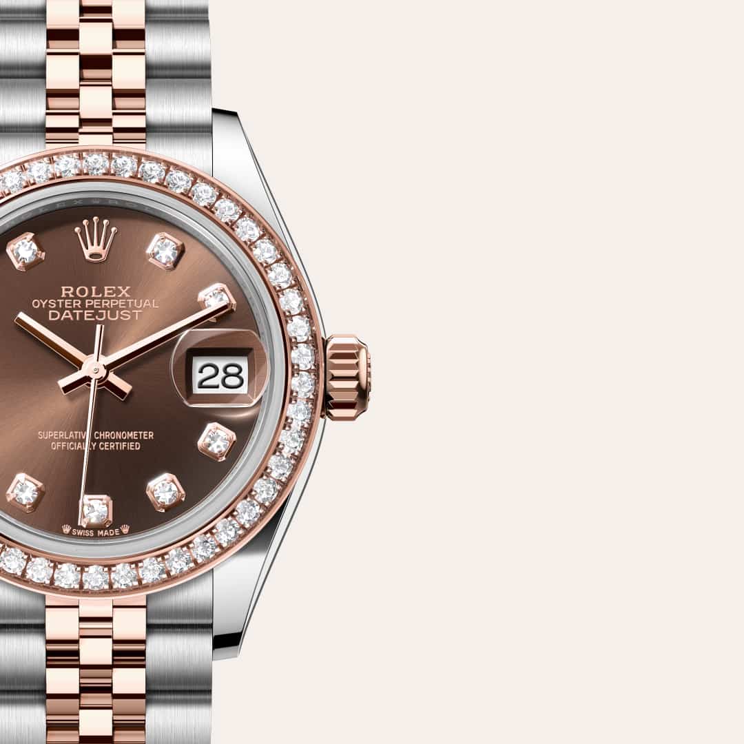 Rolex Lady-Datejust in Everose Rolesor - combination of Oystersteel and Everose gold, M279381RBR-0011 - Richter & Phillips