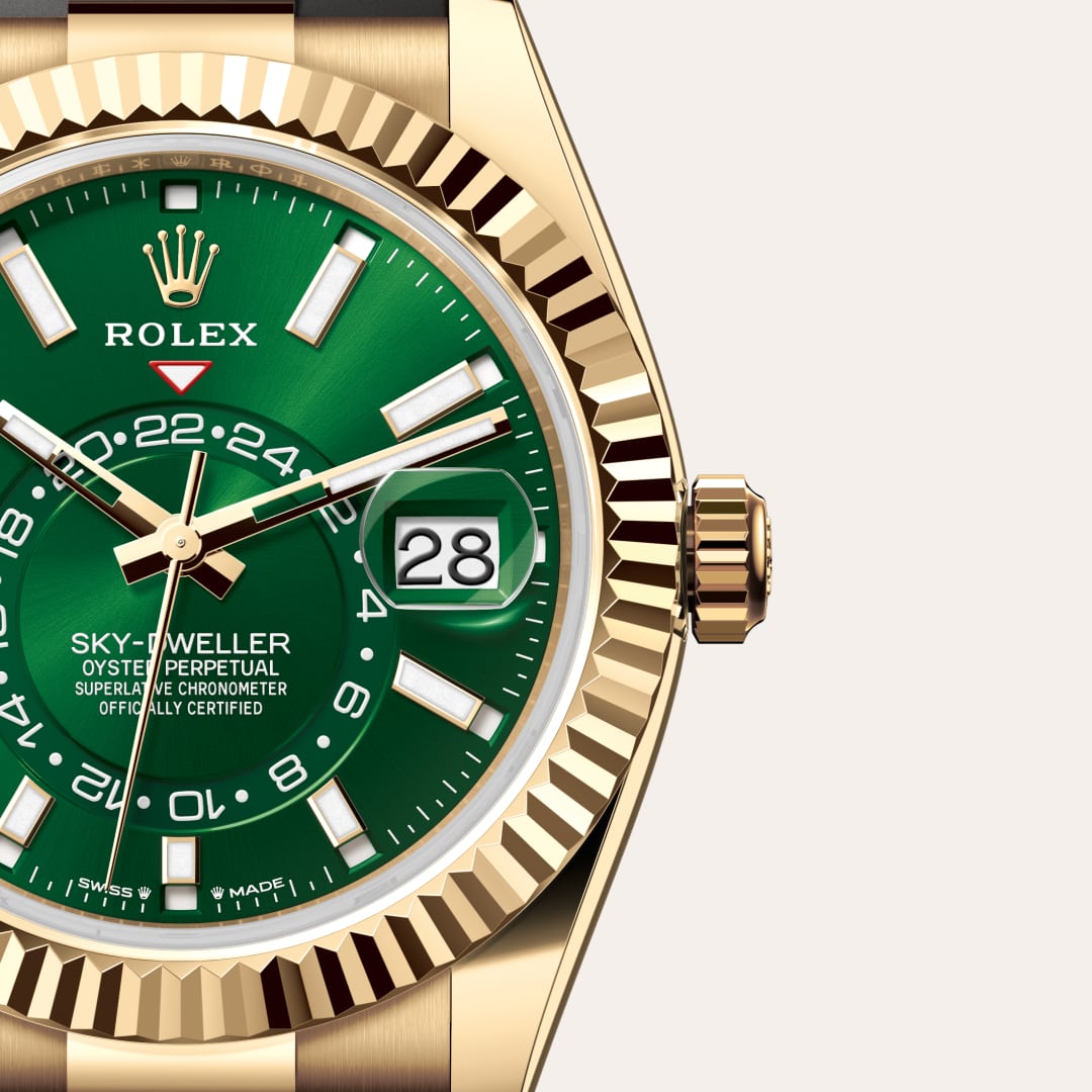 Rolex Sky-Dweller in 18 kt yellow gold, M336238-0004 - Orrs Jewelers