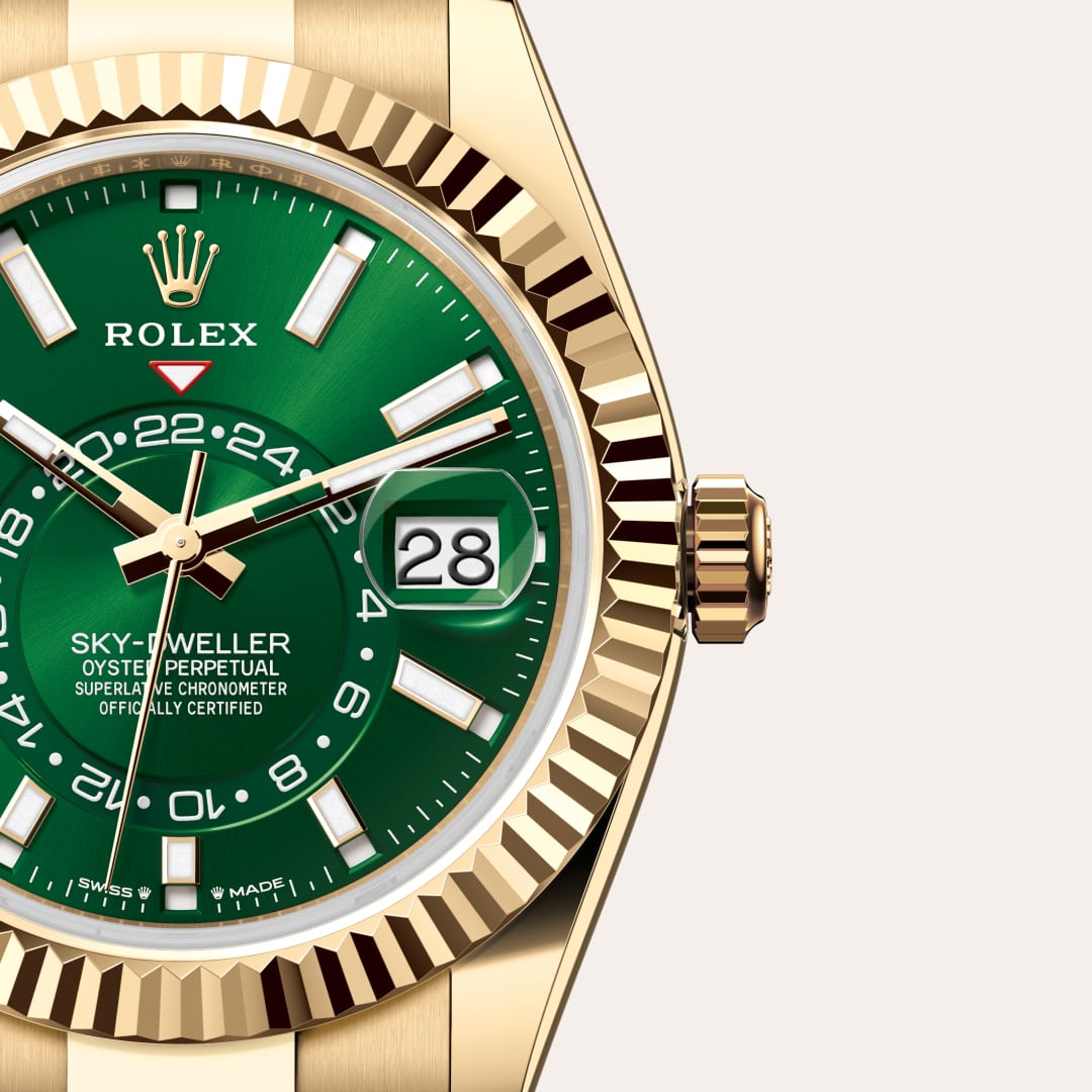 Rolex Sky-Dweller in 18 kt yellow gold, M336938-0007 - Orrs Jewelers