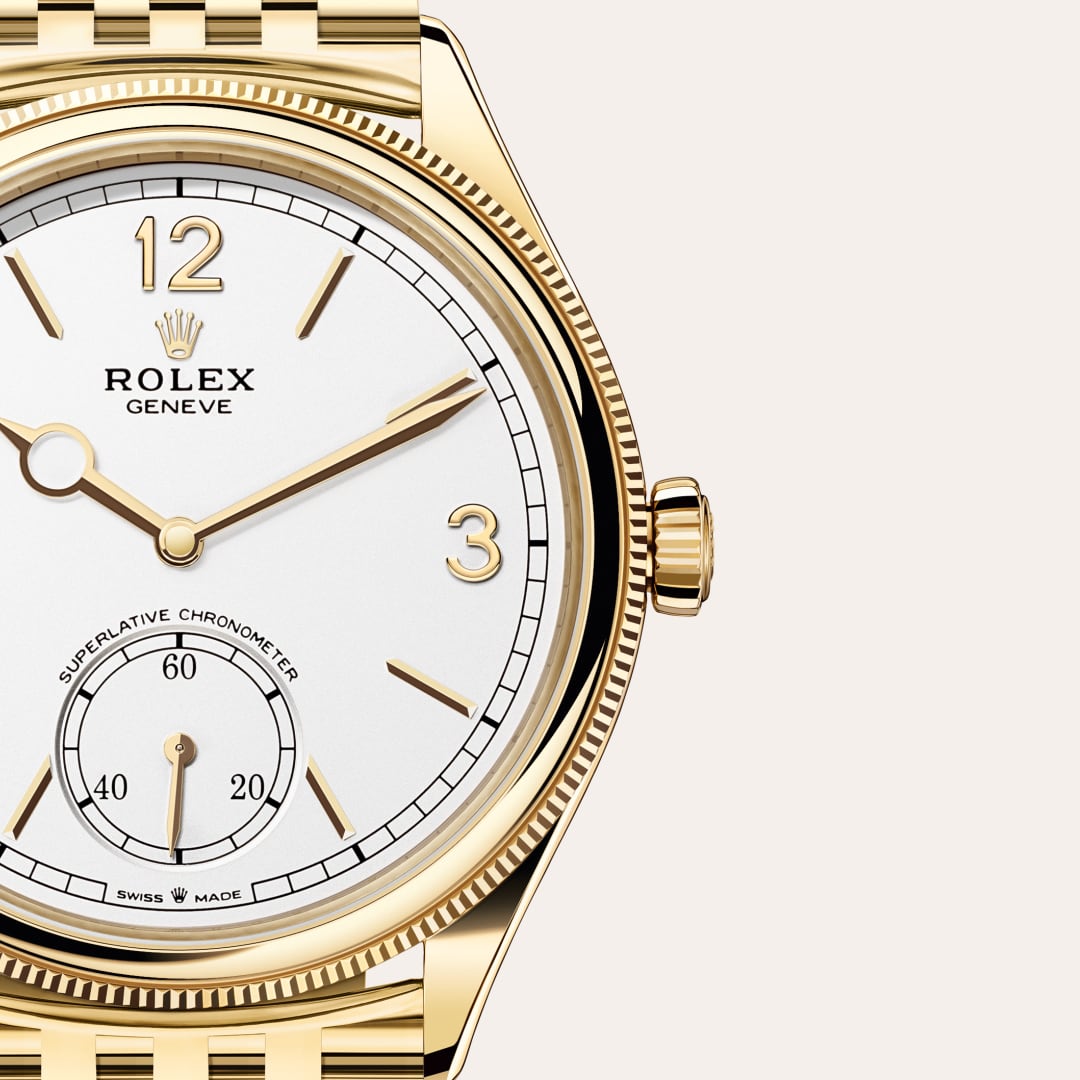 Rolex 1908 in 18 kt yellow gold, M52508-0008 - Meierotto Jewelers