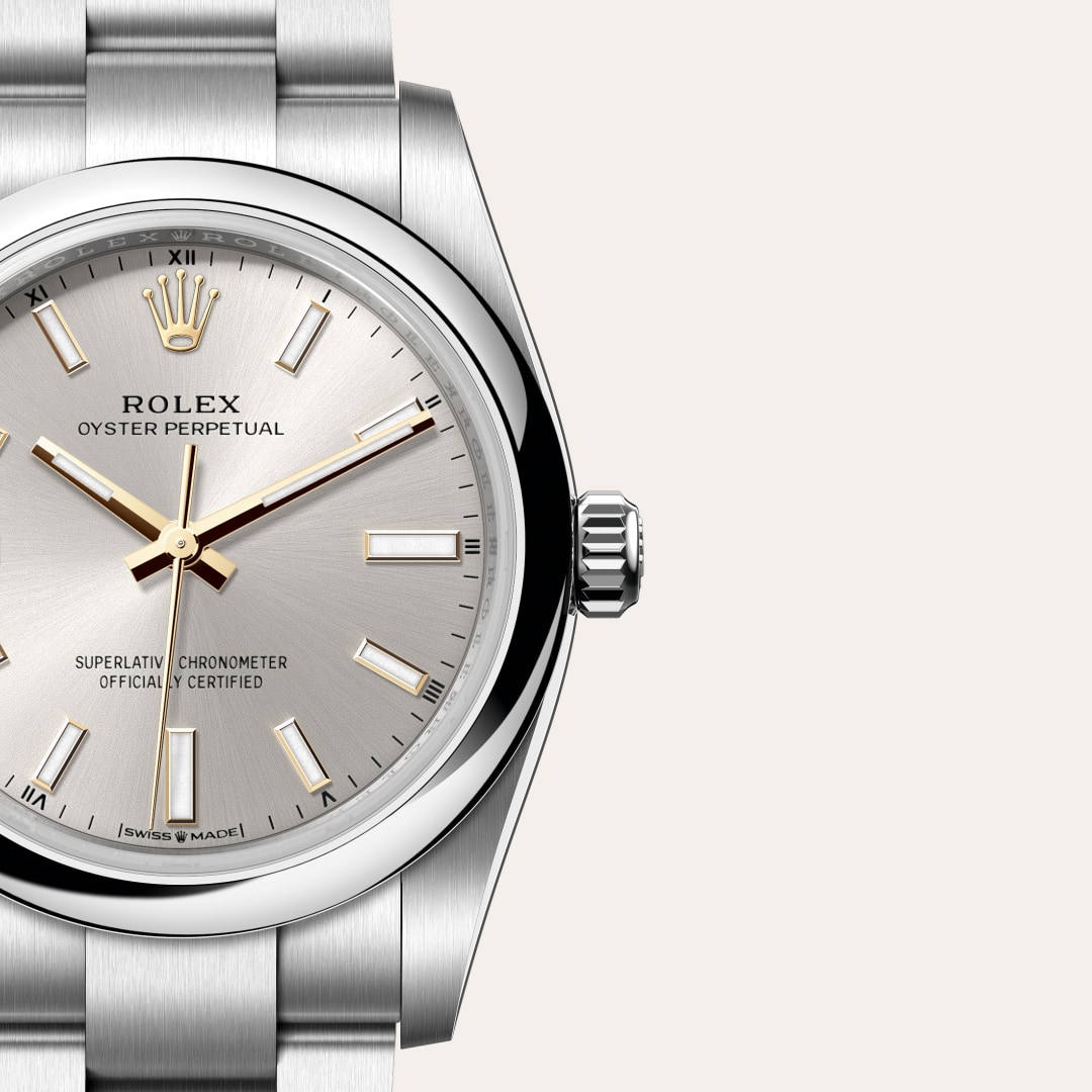Rolex Oyster Perpetual in Oystersteel, M124200-0001 - Schiffman's Jewelers