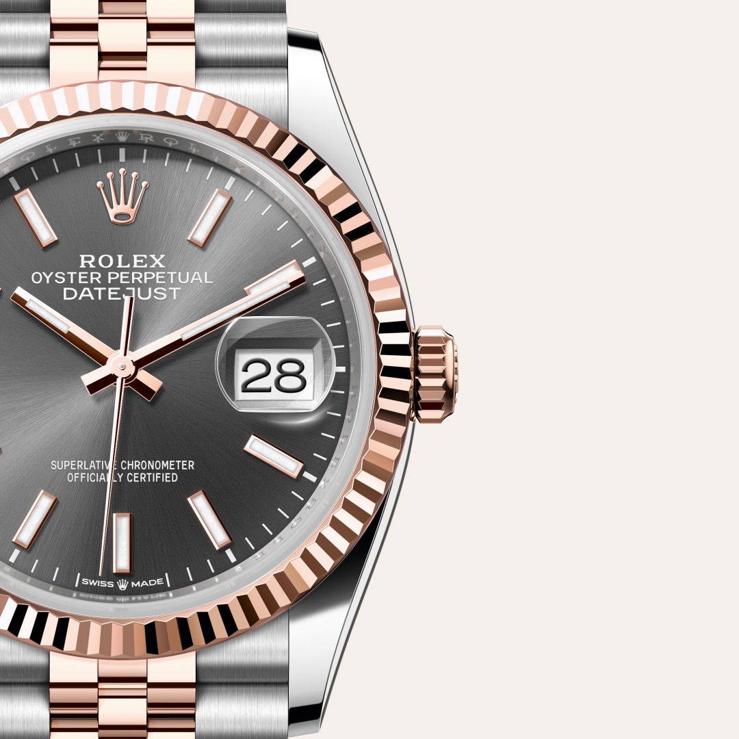 Rolex Datejust in Everose Rolesor - combination of Oystersteel and Everose gold, M126231-0013 - Richter & Phillips