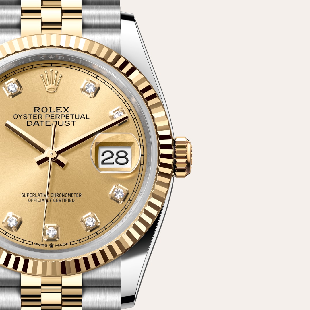 Rolex Datejust in Yellow Rolesor - combination of Oystersteel and yellow gold, M126233-0017 - Richter & Phillips