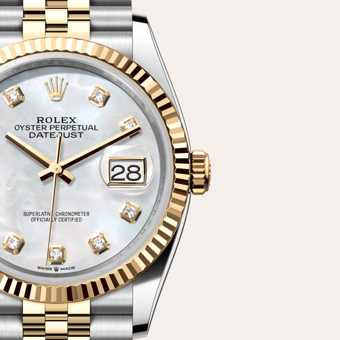 Rolex Datejust in Yellow Rolesor - combination of Oystersteel and yellow gold, M126233-0023 - Richter & Phillips