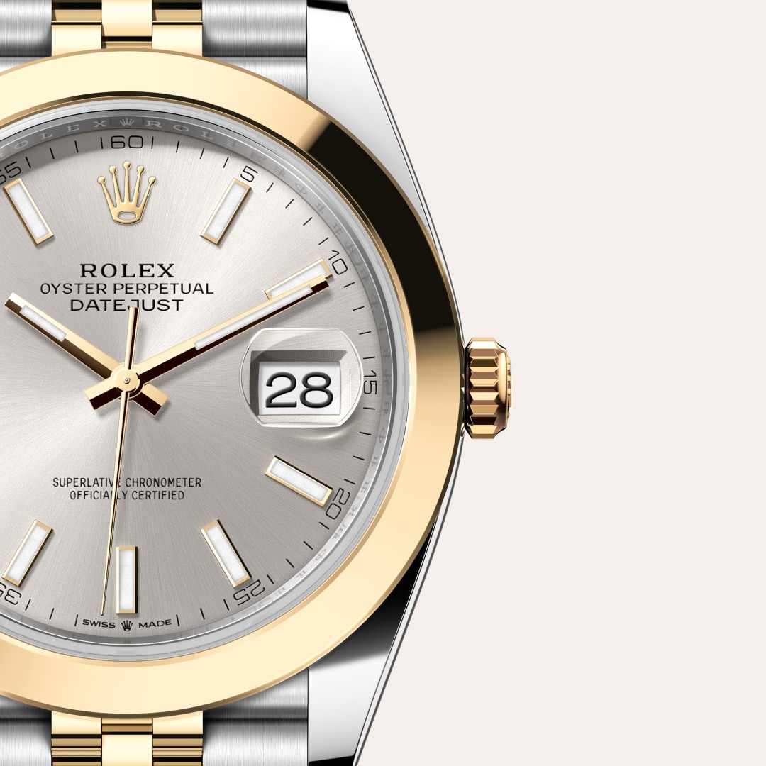 Rolex Datejust in Yellow Rolesor - combination of Oystersteel and yellow gold, M126303-0002 - Clarkson Jewelers