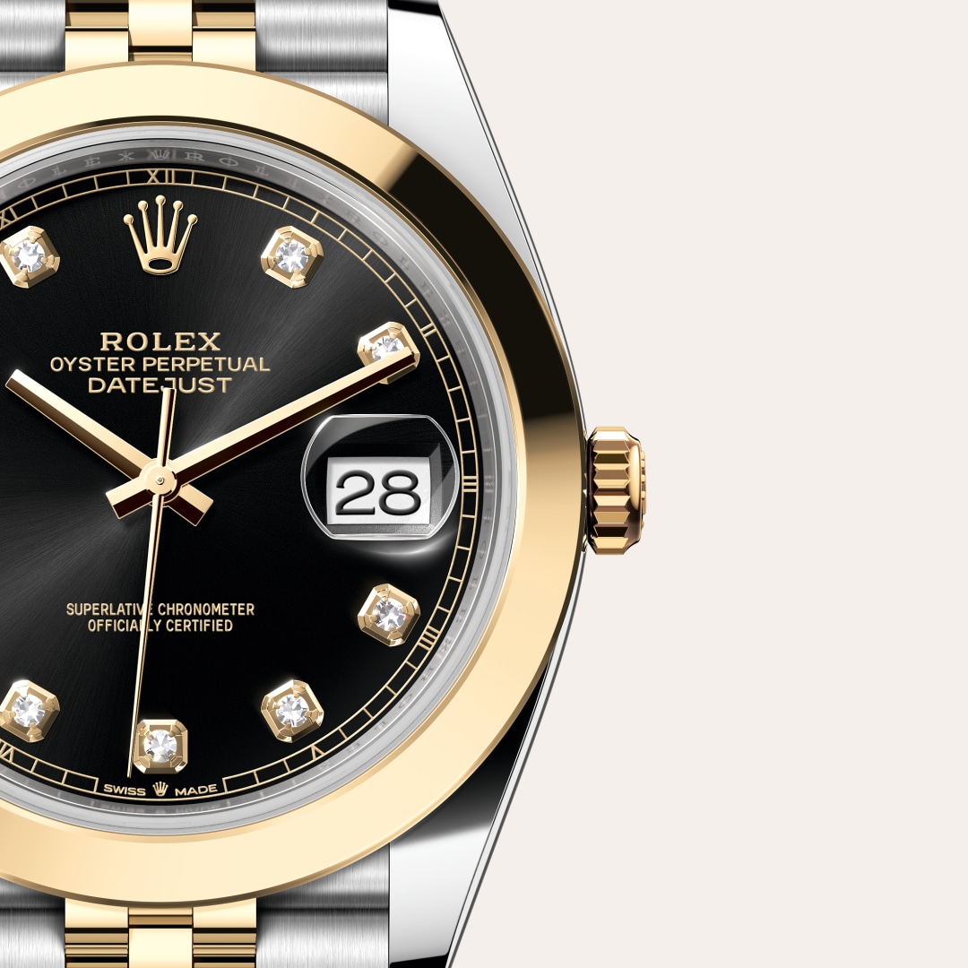 Rolex Datejust in Yellow Rolesor - combination of Oystersteel and yellow gold, M126303-0006 - Little Switzerland