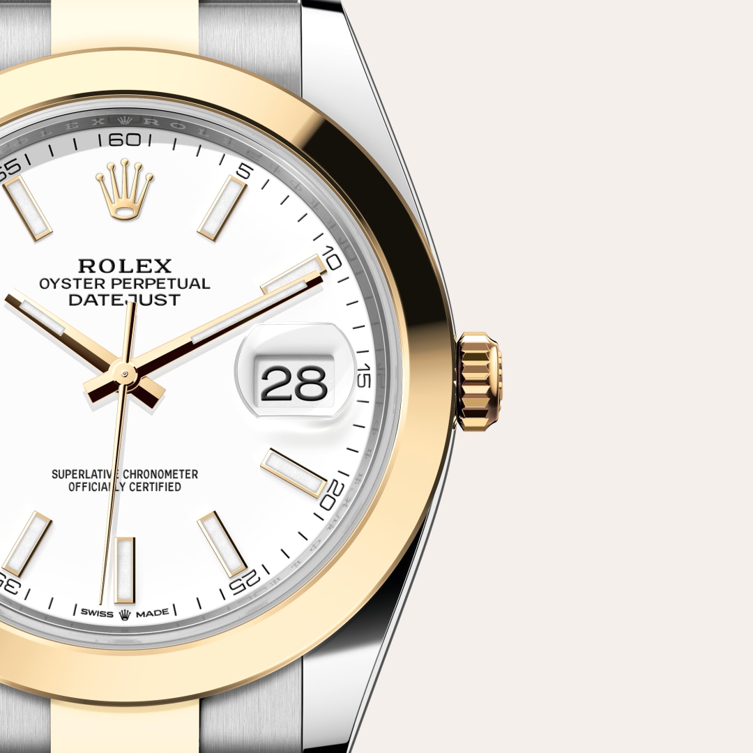 Rolex Datejust in Yellow Rolesor - combination of Oystersteel and yellow gold, M126303-0015 - Little Switzerland
