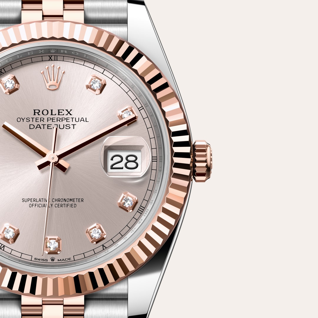 Rolex Datejust in Everose Rolesor - combination of Oystersteel and Everose gold, M126331-0008 - Richter & Phillips