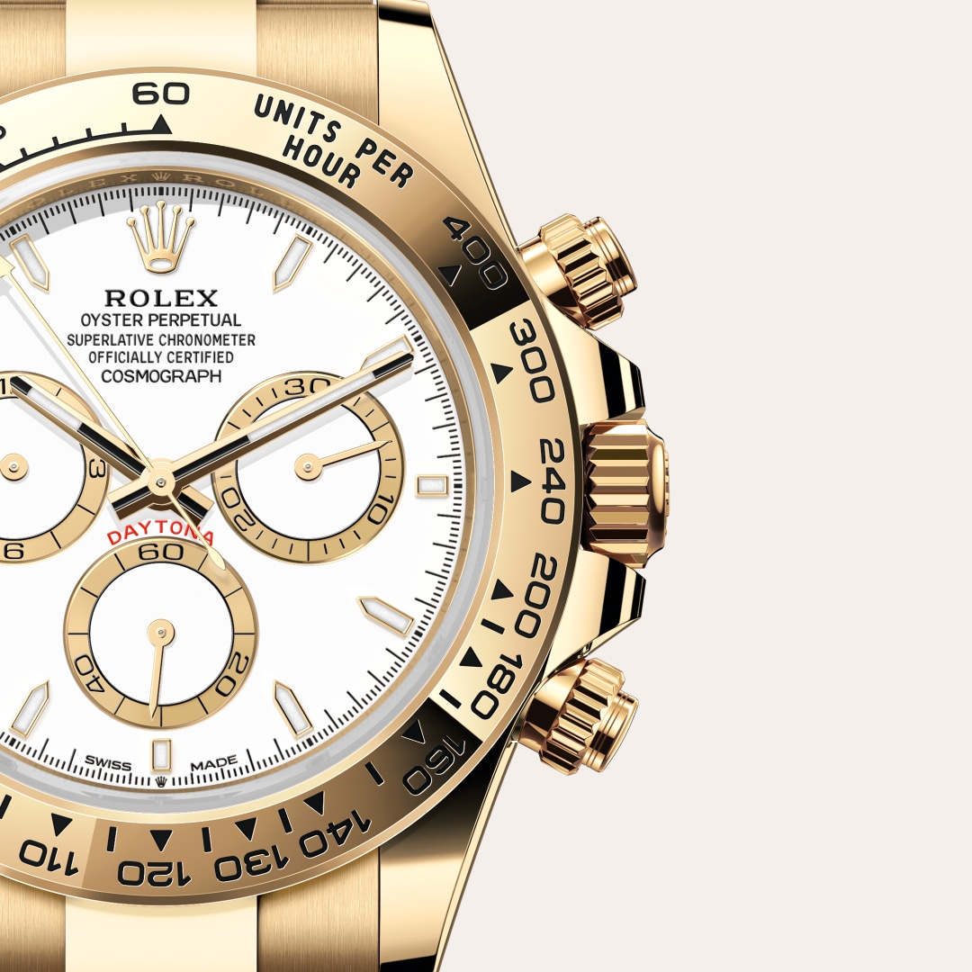 Rolex Cosmograph Daytona in 18 kt yellow gold, M126508-0001 - Little Switzerland