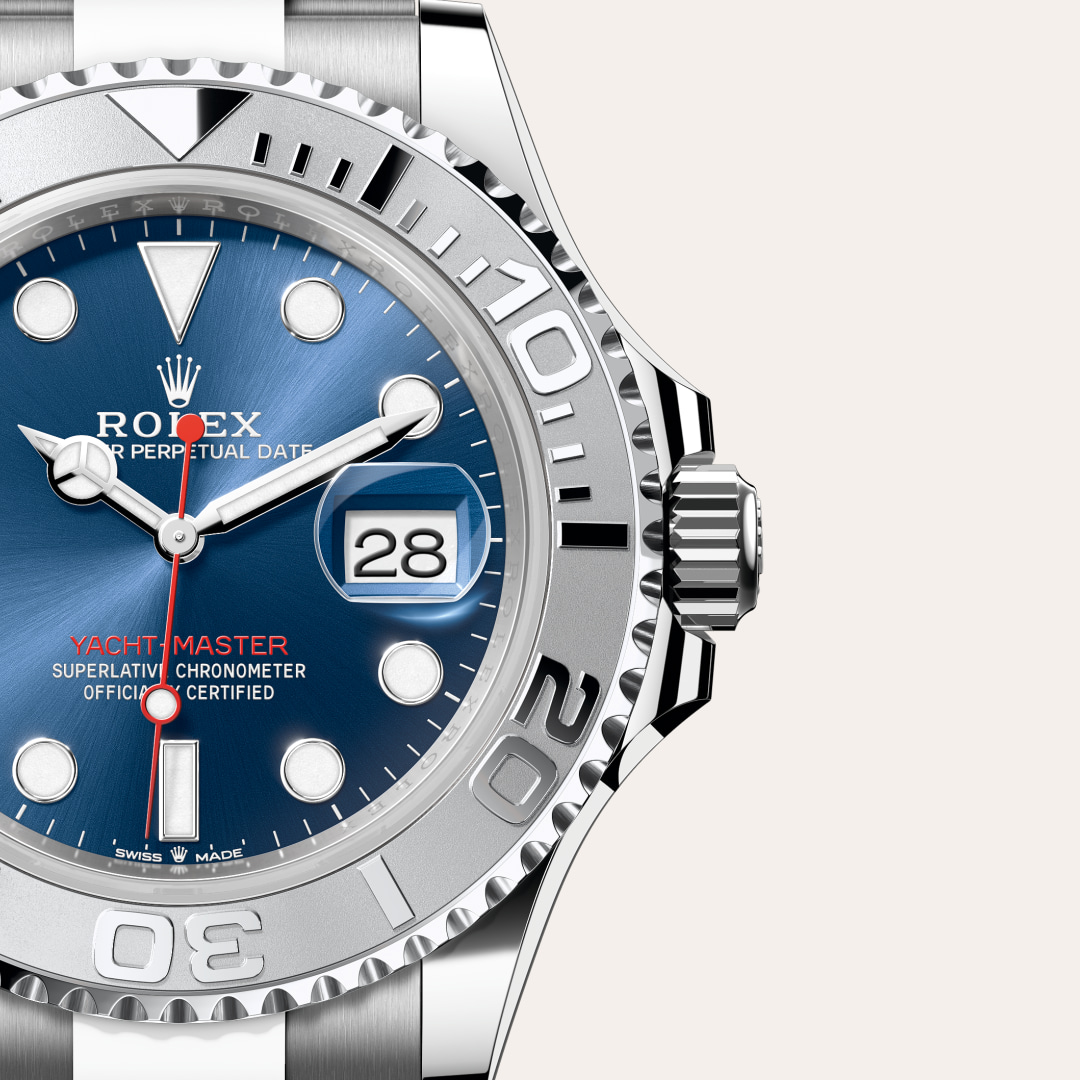 Rolex Yacht-Master in Rolesium - combination of Oystersteel and platinum, M126622-0002 - Little Switzerland
