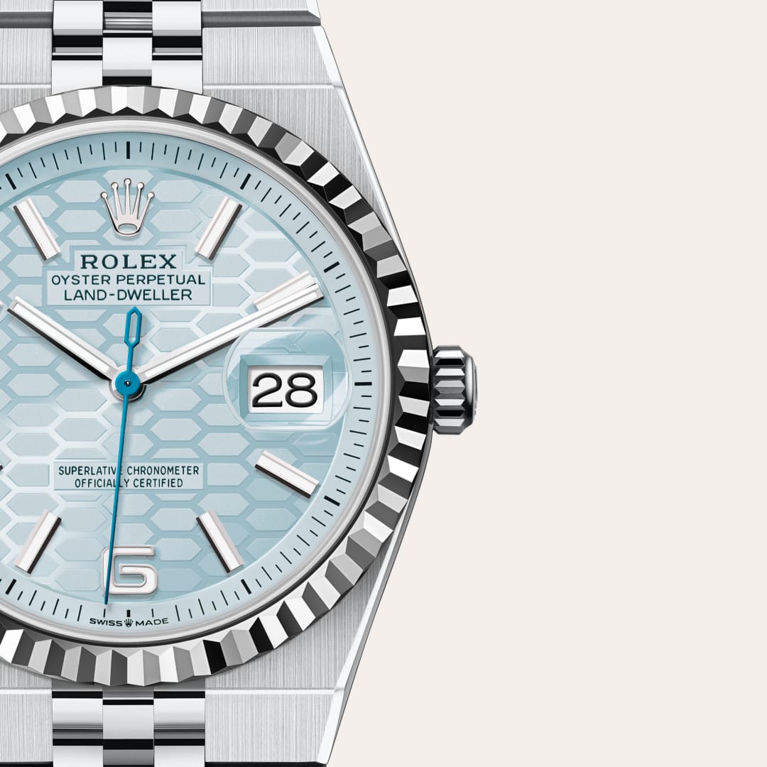 Rolex Land-Dweller in Platinum, M127236-0001 - Walters & Hogsett