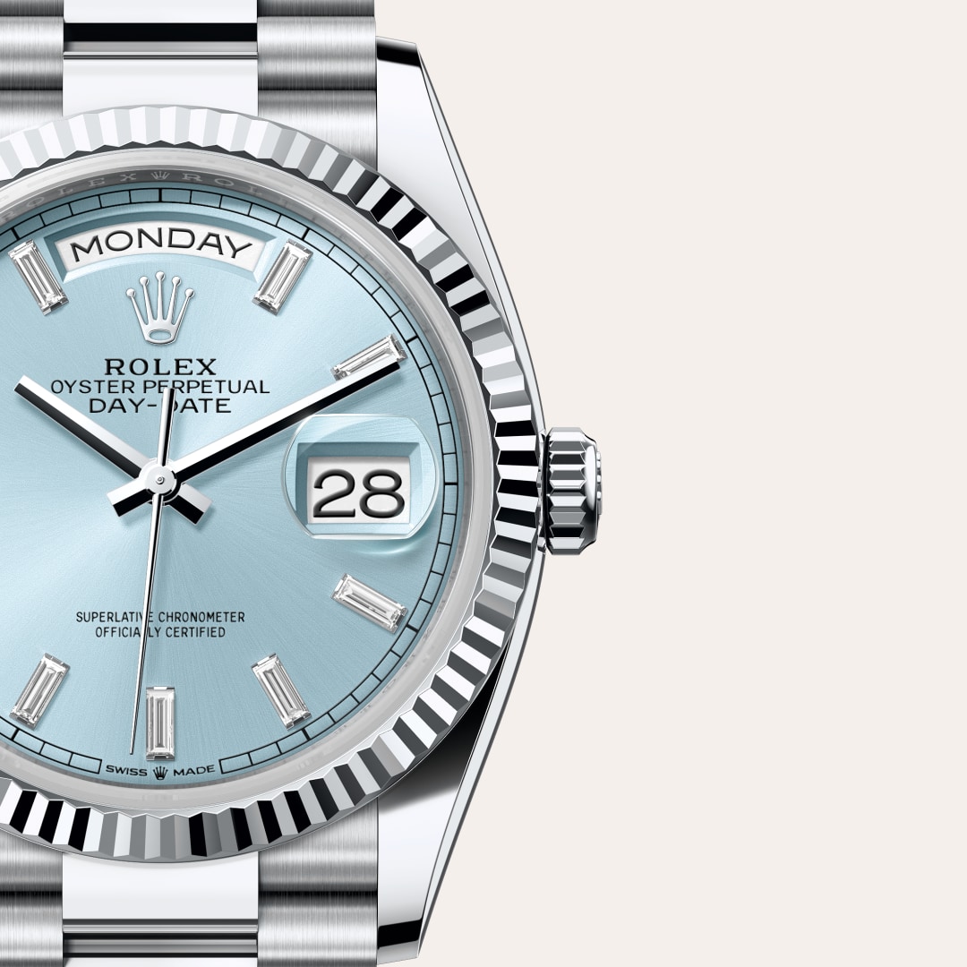 Rolex Day-Date in Platinum, M128236-0009 - Orrs Jewelers