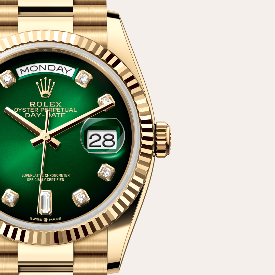 Rolex Day-Date in 18 kt yellow gold, M128238-0069 - Lenox Jewelers